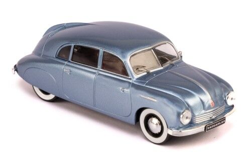 IXO Models CLC594N.22 1/43 TATRA T600 Tatraplan 1950 Light Metallic Blue - Hobby City NZ
