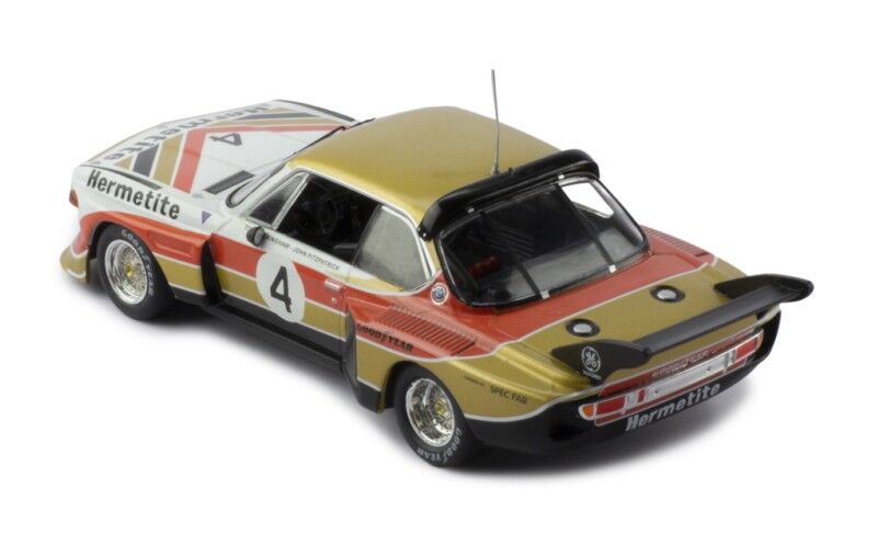 IXO Models GTM167LQ.22 1/43 BMW 3.5 CSL GR.5# 4 J.Fitzpatrick - T.Walkinshaw 6H Silverstone 1976 - Hobby City NZ