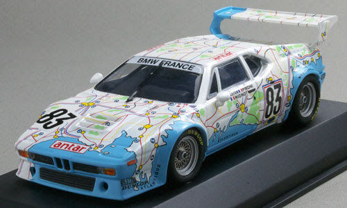 IXO Models LMC159 1/43 BMW M1 #83 D.Pironi-D.Quester -M.Mignot 24H Le Mans 1980 - Hobby City NZ