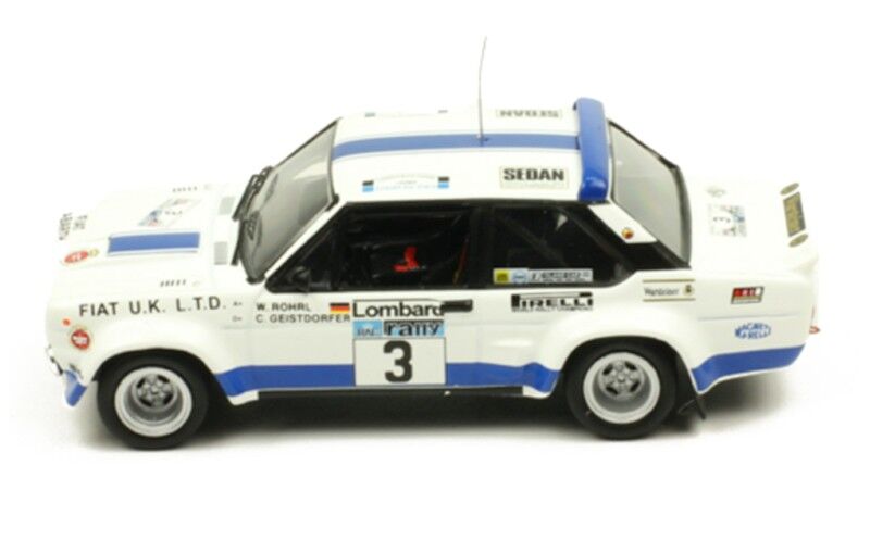 IXO Models RAC259 1/43 Fiat 131 Abarth -C.Geistdorfer Rac Rally 1979 - Hobby City NZ