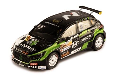 IXO Models RAM953.22 1/43 HYUNDAI i20 N Rally2 #1 H.Paddon - J.Hudson Winner Rally Daybreaker 2024 (With night lights) - Hobby City NZ