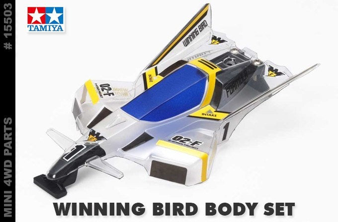 Tamiya Winning Bird F Clr Body PC