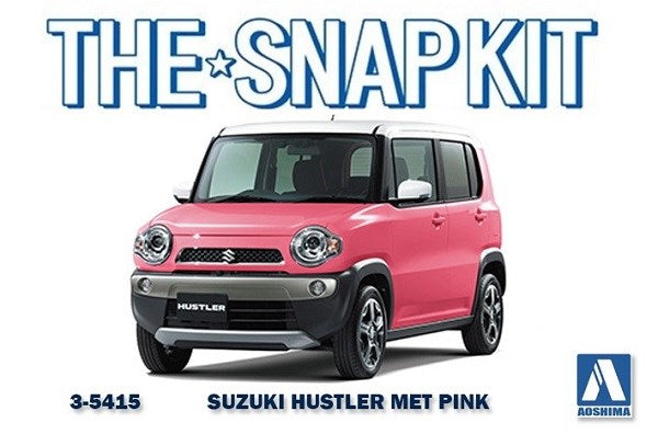 Aoshima 5415 1/32 SUZUKI HUSTLER - CANDY PINK MET (8806063833325)