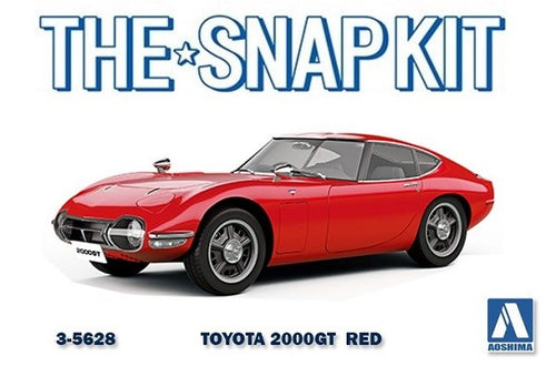 Aoshima 1/32 TOYOTA 2000GT - SOLAR RED