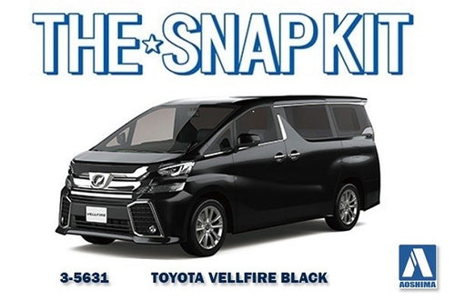 Aoshima 1/32 TOYOTA VELLFIRE - BLACK
