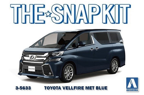 Aoshima 1/32 TOYOTA VELLFIRE - GRAY BLUE MICA