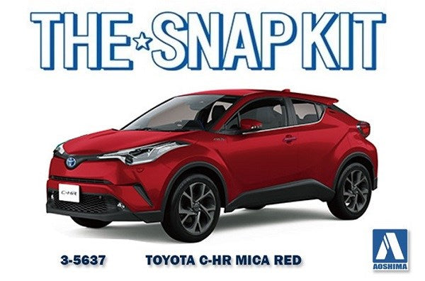 Aoshima 5637 1/32 TOYOTA C-HR - MICA RED