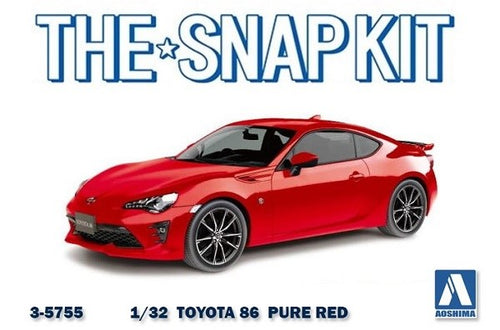 Aoshima 1/32 TOYOTA 86 PURE RED