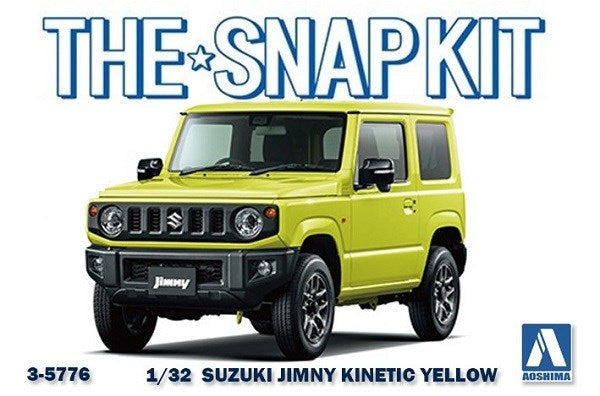 Aoshima 1/32 SUZUKI JIMNY - KINETIC YELLOW