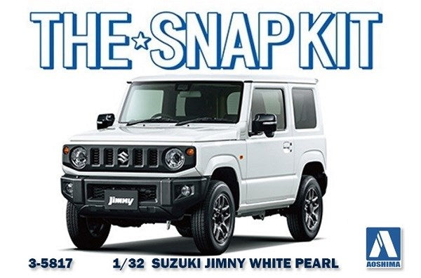 Aoshima 5817 1/32 SUZUKI JIMNY - WHITE PEARL (8806065799405)
