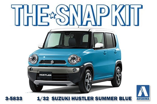 Aoshima 5833 1/32 SUZUKI HUSTLER - SUMMER BLUE (8806066028781)
