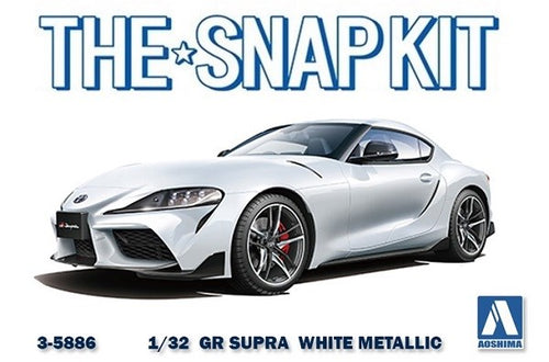 Aoshima 1/32 TOYOTA GR SUPRA - MET WHITE