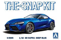 Aoshima 5889 1/32 TOYOTA GR SUPRA - MET DEEP BLUE (8806066585837)