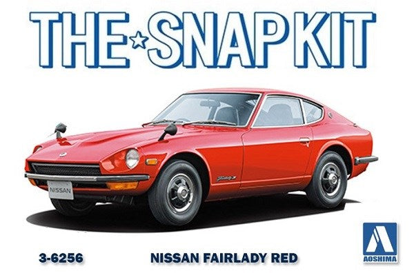 Aoshima 6256 1/32 NISSAN S30 FAIRLADY Z - RED (8806067503341)