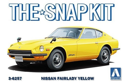 Aoshima 6257 1/32 NISSAN S30 FAIRLADY Z - YELLOW (8806067601645)