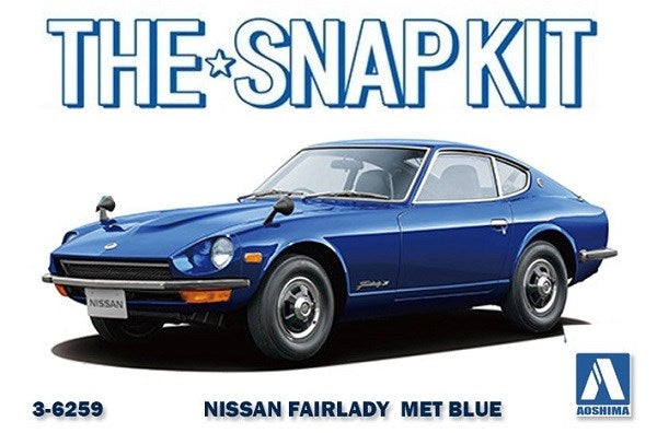 Aoshima 6259 1/32 NISSAN S30 FAIRLADY Z - MET BLUE (8806067765485)