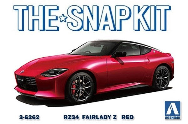Aoshima 6262 1/32 NISSAN RZ34 FAIRLADY Z - LTD RED (8806068060397)