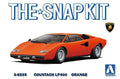 Aoshima 6535 1/32 LAMBO COUNTACH LP400 - ORANGE (8806069928173)