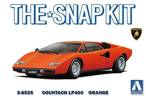 Aoshima 6535 1/32 LAMBO COUNTACH LP400 - ORANGE (8806069928173)