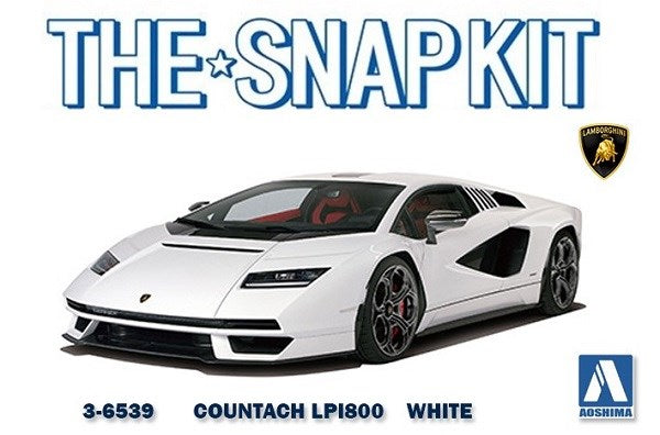 Aoshima 6539 1/32 LAMBO COUNTACH LPI800 - WHITE (8806070321389)