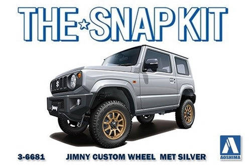 Aoshima 1/32 SUZUKI JIMNY CUSTOM SILKY SILVER