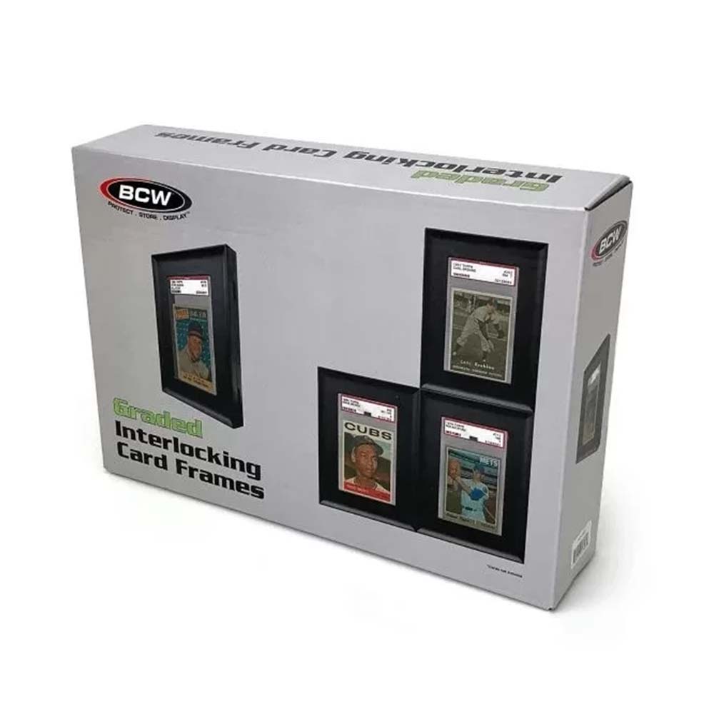 BCW / Monster Interlocking Card Frame Graded Black