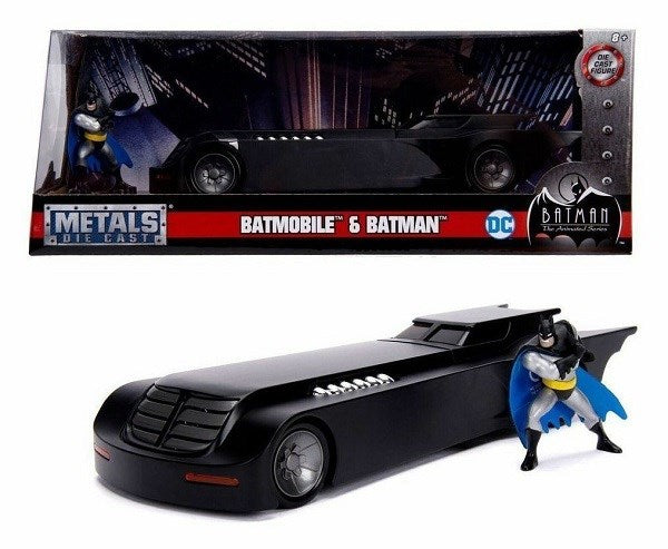 Batmobile & Batman Jada Toys 1/24 - Réf 30916 - Miniature De Collection Noire