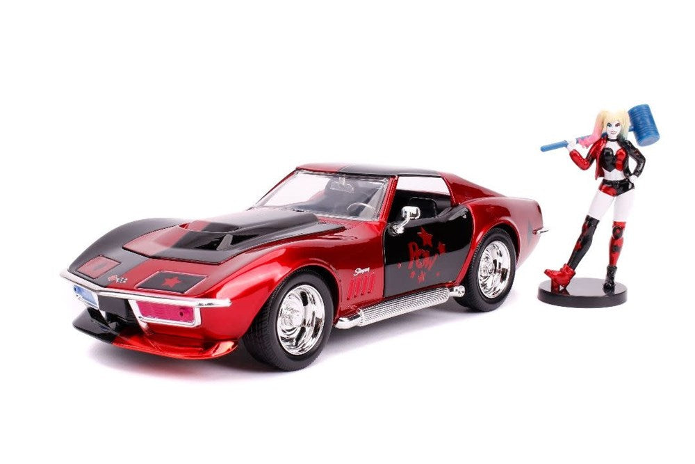Jada 31196 1/24 HWR - '69 CORV STINGRAY W/H.1QUINN1 (8278226731245)