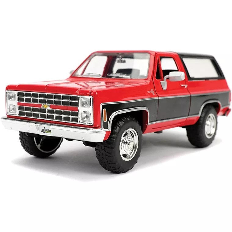 Jada JA31593 1/24 JT - '80 CHEV BLAZER K5 RED/BLACK (8346762477805)