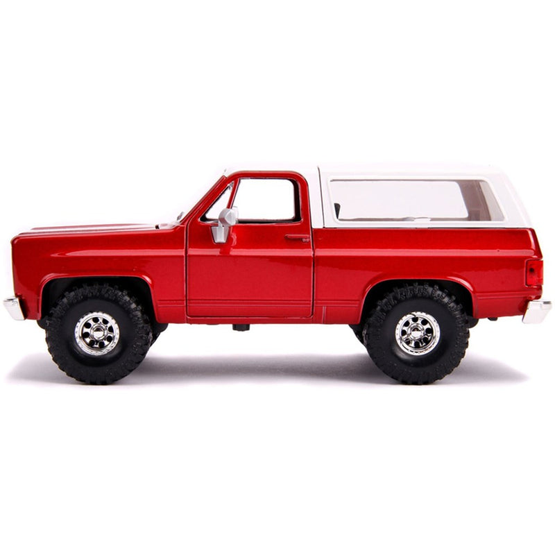 Jada JA31594 1/24 JT - '80 CHEV BLAZER K5 RED/WHITE (8346762510573)