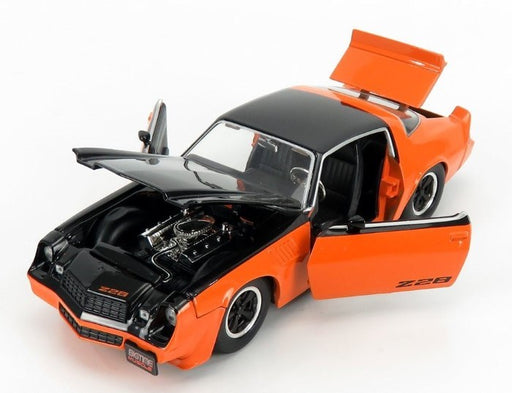 Jada 31669 1/24 1979 Chevrolet Camaro Z28 - Black Orange (7546198819053)