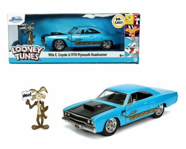 Jada 32038 1/24 HWR WILE E. COYOTE W/'70 PLYM R/RUNNER (8745091858669)