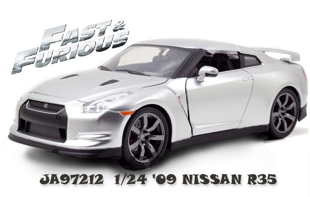 Jada 97212 1/24 FF7 2009 NISSAN SKYLINE F (8114211619053)