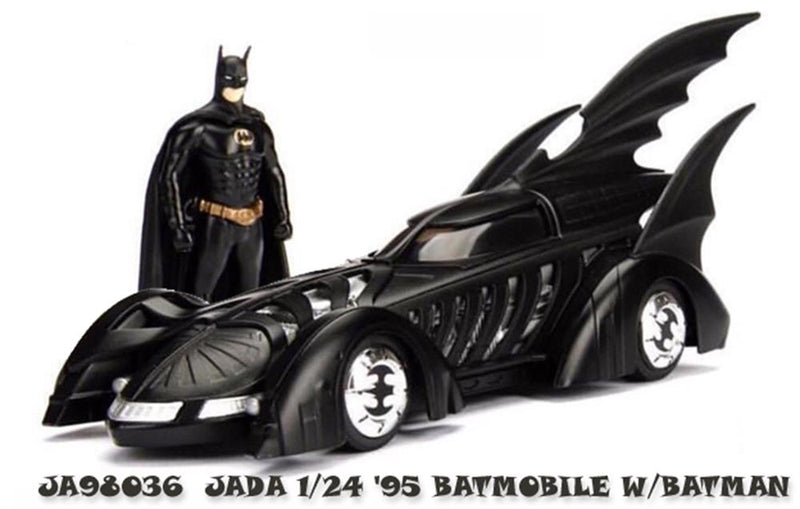 Jada 98036 1/24 1995 BATMOBILE W/BATMAN (8294587072749)