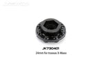 Jetko XMT EX-Slayer Claw Rim Medium Soft Glued Bolted 1/5 Scale RC Tyre (3)