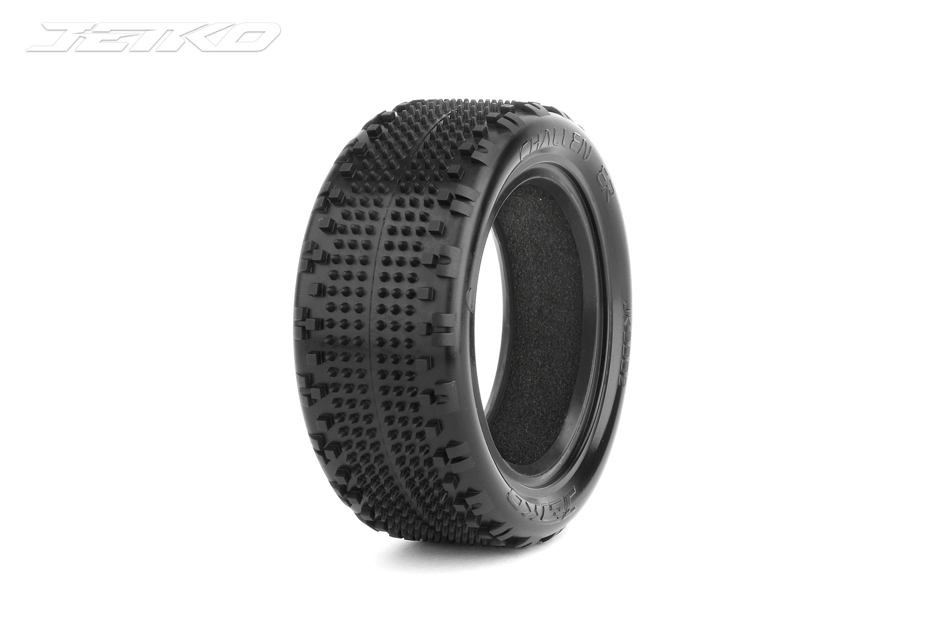 Jetko JKO2002CS6221BK 1/10 Buggy 4WD Front-Challenger/Composite Soft/Insert Pair (8347091206381)