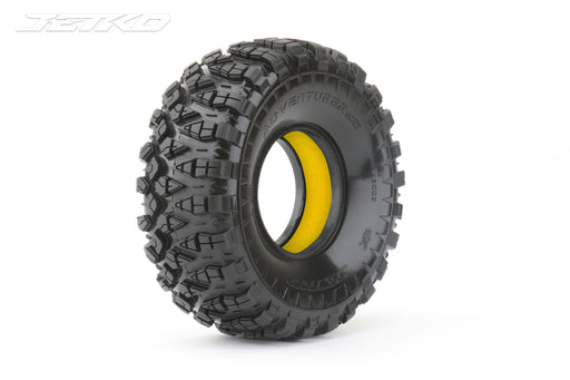 Jetko JKO3002SS6212YL 1/10 CR1.9 Adventurer /Super Soft/Insert (Yellow) - Hobby City NZ (8347091697901)