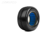 Jetko JKO3107SS6223DB 1/10 2.2/3.0 SC-DESIRER Tyre Super Soft With 1/8 Buggy Insert Pair - Hobby City NZ (8499675857133)