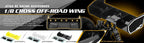 Jetko JKO7001BK Jetko 1/8 Cross Off Road Buggy Truggy Wing Black (9250495594733)