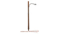 Woodland Scenics N Street Lights Wooden Pole (3)