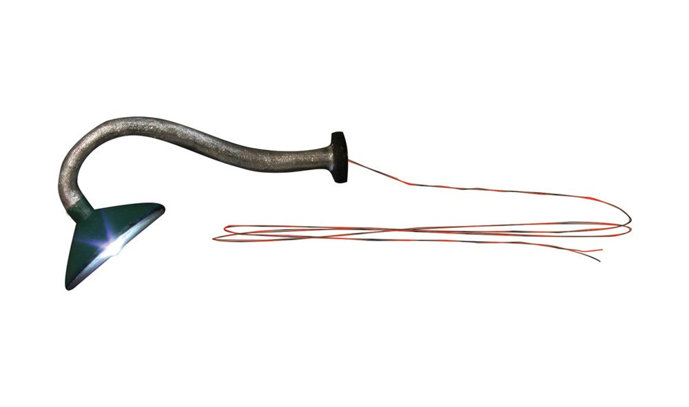 Woodland Scenics N Wall Mount Lights Gooseneck (3)