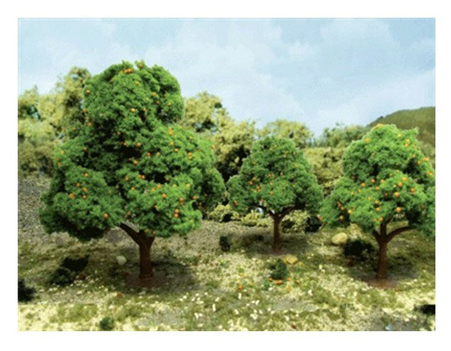 JTT Scenery 92139 Apple Trees 2.5- 3.5" (6) (8346420936941)