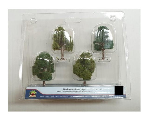 JTT Scenery 92146 Deciduous Trees 2.5- 3" (4) (8346421166317)