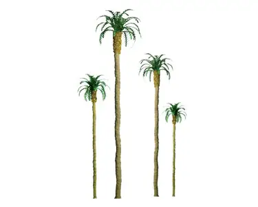 JTT Scenery 51mm Palm Trees (6)