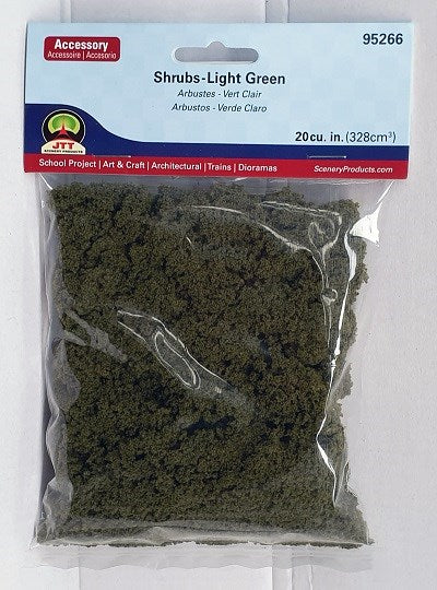 JTT Scenery 95266 Shrubs Light Green (8324668358893)