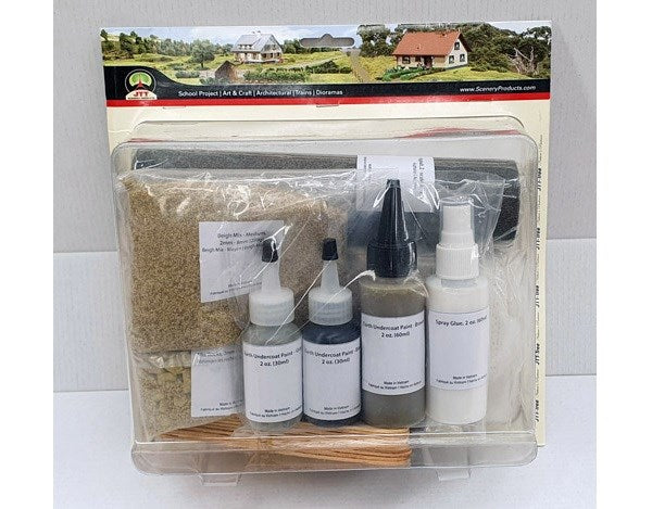 JTT Scenery 95801 Model Landscaping Kit: Terrain (7546220773613)
