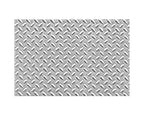 JTT Scenery Z Scale Plastic Pattern Sheet Tread Plate (2 Pack) (2)