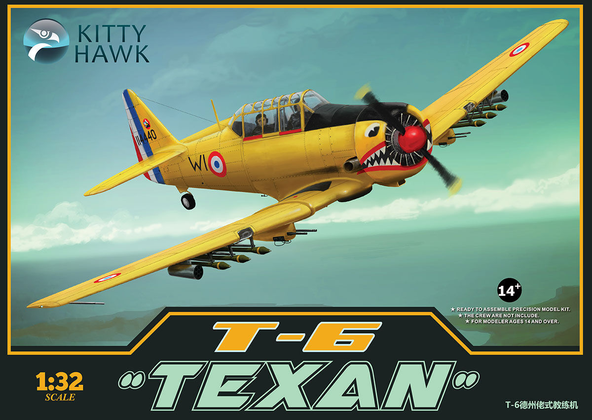 Kitty Hawk 32002 1/32 Harvard II - Hobby City NZ