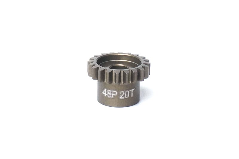 Koswork KOS03001-20 48P 20T Aluminum Thin Lightweight Pinion Gear (9003636916461)