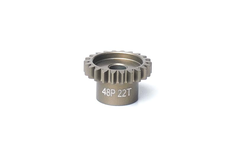 Koswork KOS03001-22 48P 22T Aluminum Thin Lightweight Pinion Gear (9003636981997)